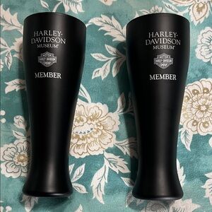 Harley-Davidson Museum Member Pilsner Glasses